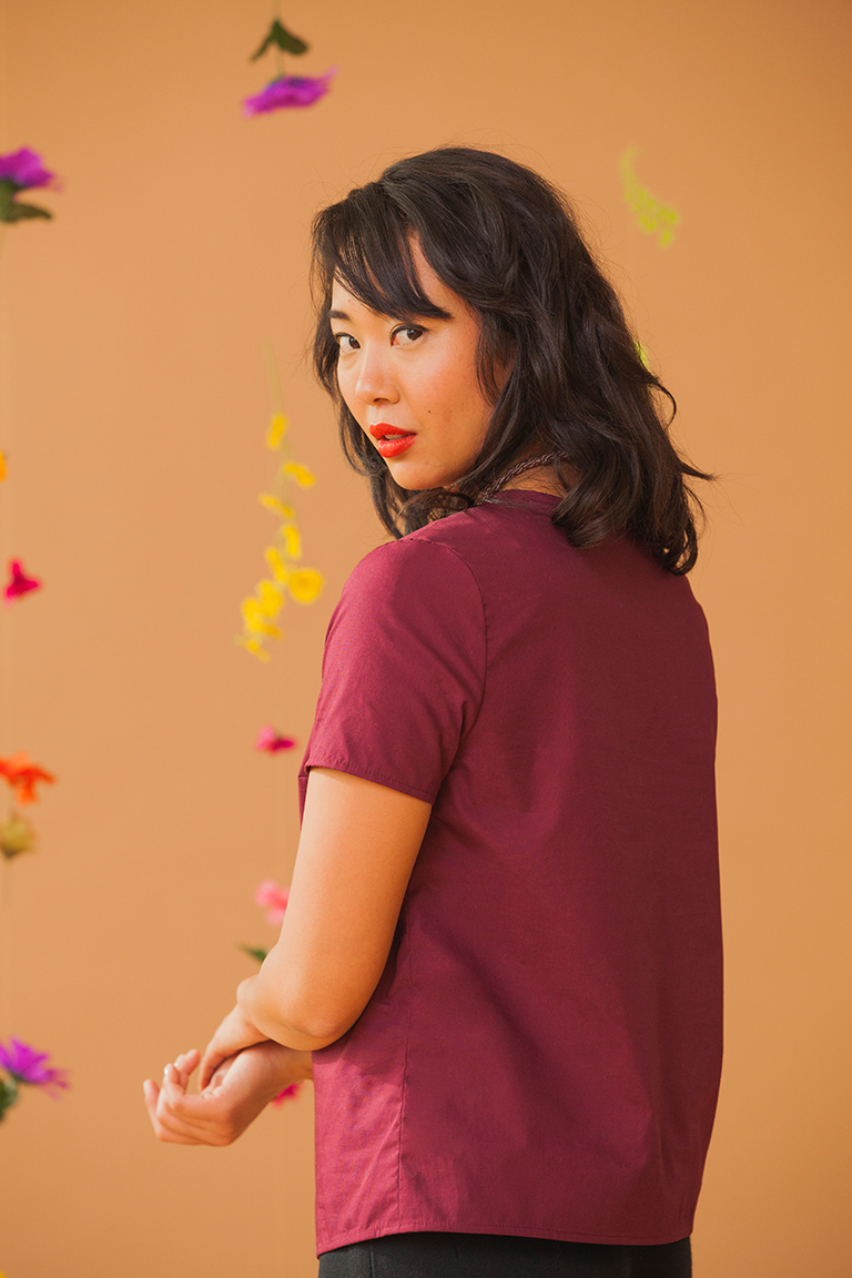 The Sorbetto sewing pattern, from Seamwork