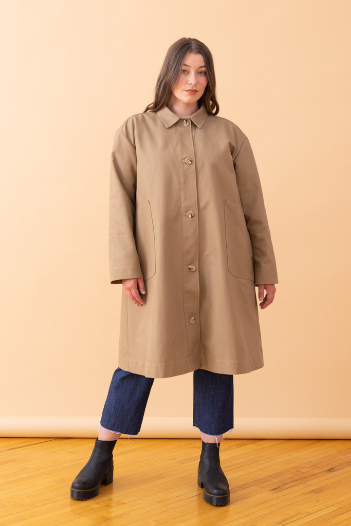 Indigo Coat PATTERN PHOTO