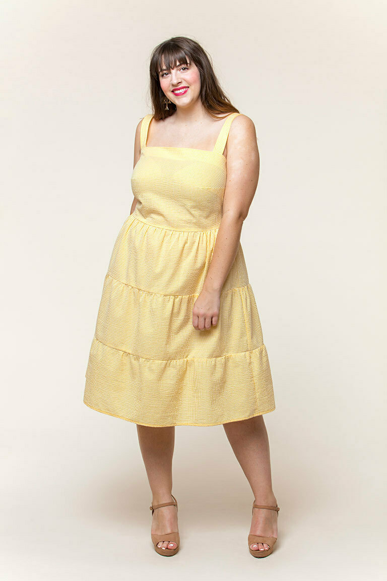 The Amber sewing pattern, from Seamwork