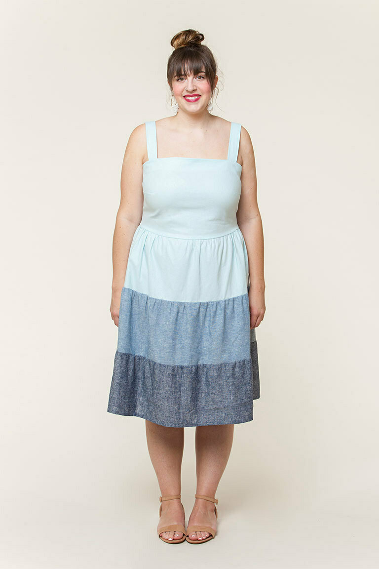 The Amber sewing pattern, from Seamwork