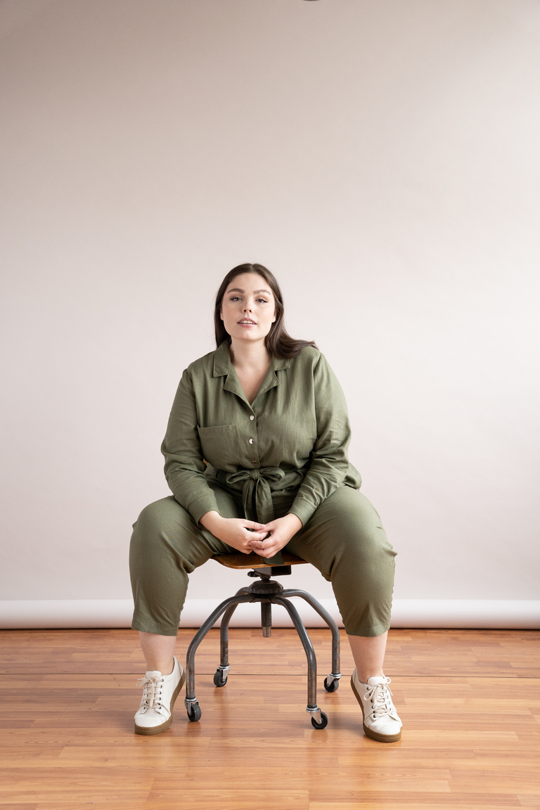 The  sewing pattern, from Seamwork