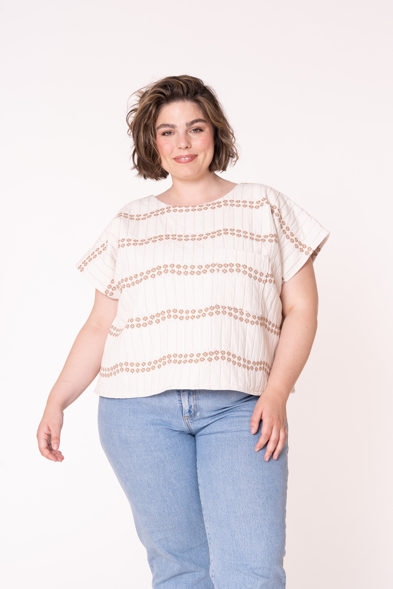 The Hansie sewing pattern, from Seamwork