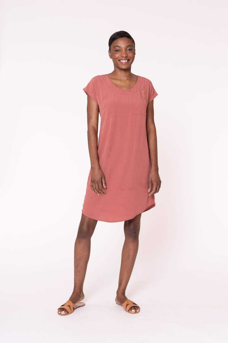 The  sewing pattern, from Seamwork