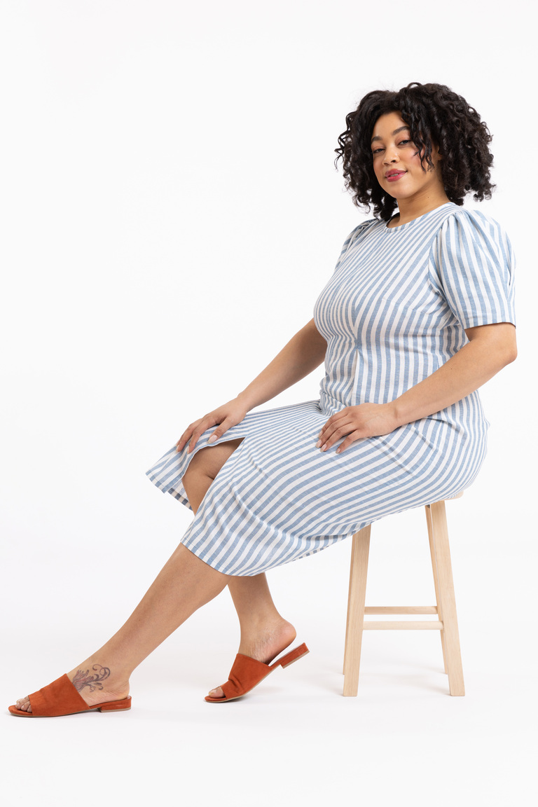 The  sewing pattern, from Seamwork