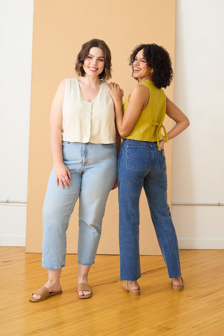 The  sewing pattern, from Seamwork