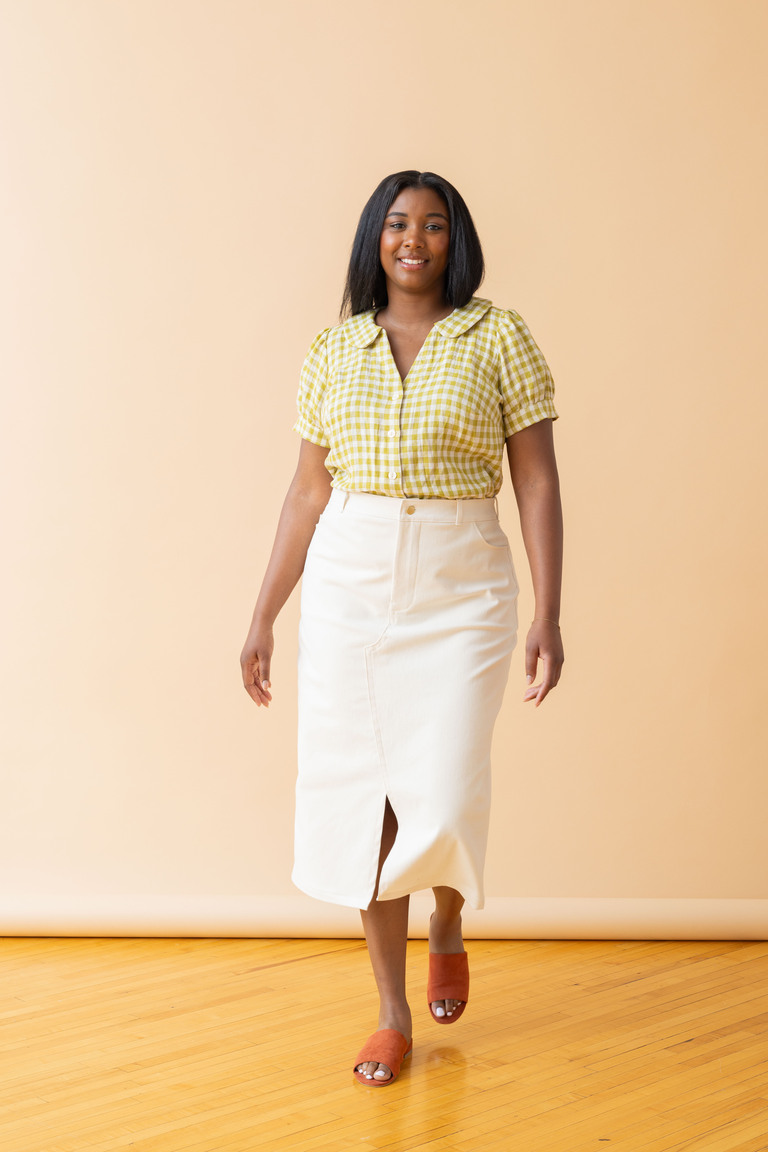 The  sewing pattern, from Seamwork