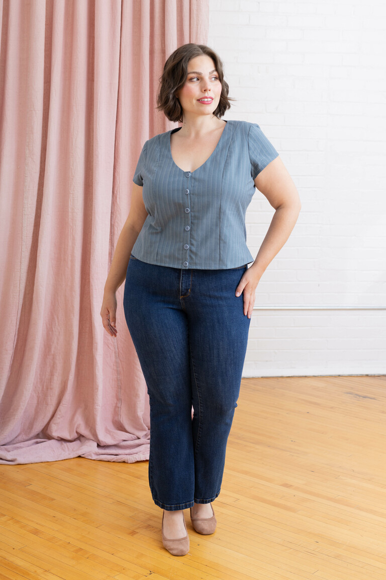 The  sewing pattern, from Seamwork