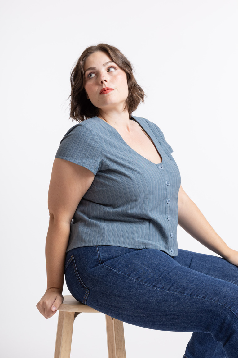 The  sewing pattern, from Seamwork