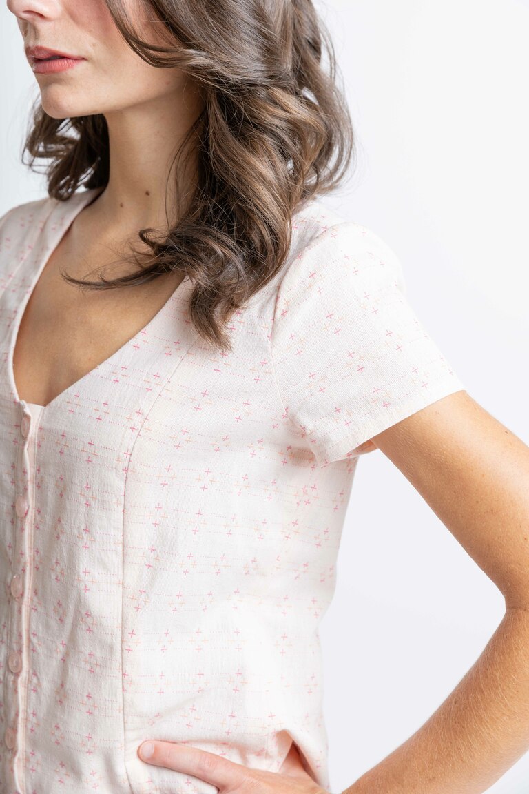 The  sewing pattern, from Seamwork