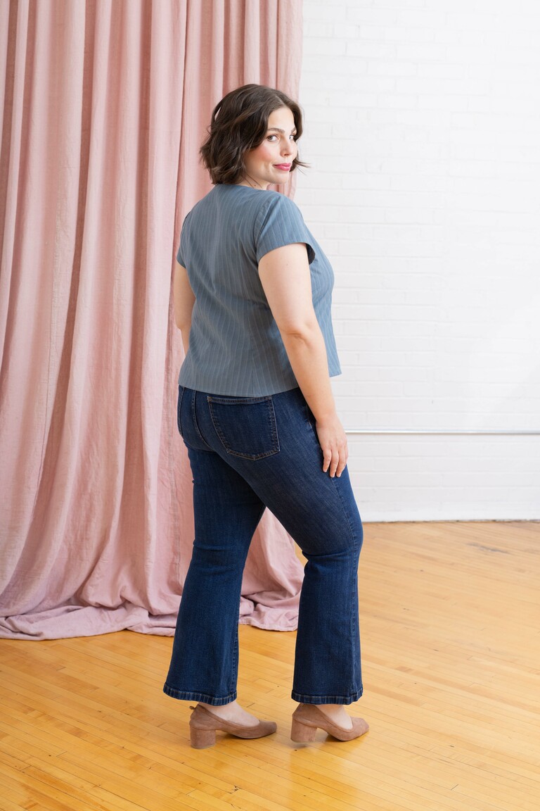 The  sewing pattern, from Seamwork