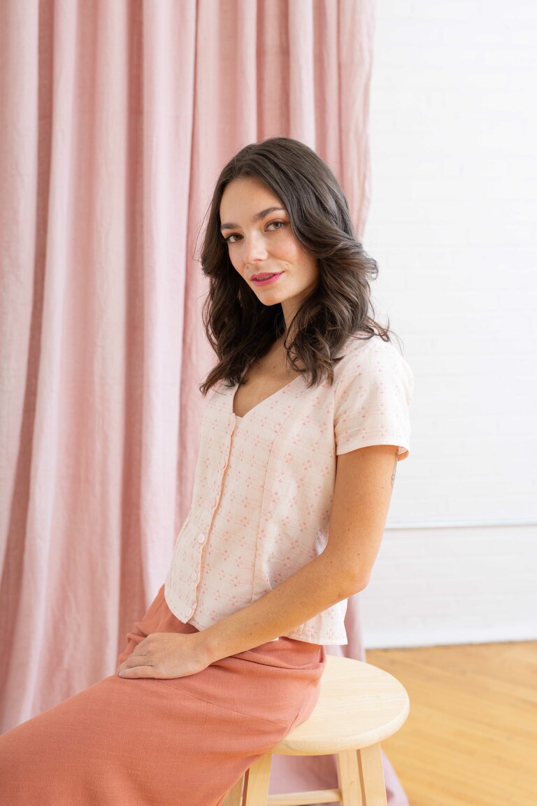 The  sewing pattern, from Seamwork