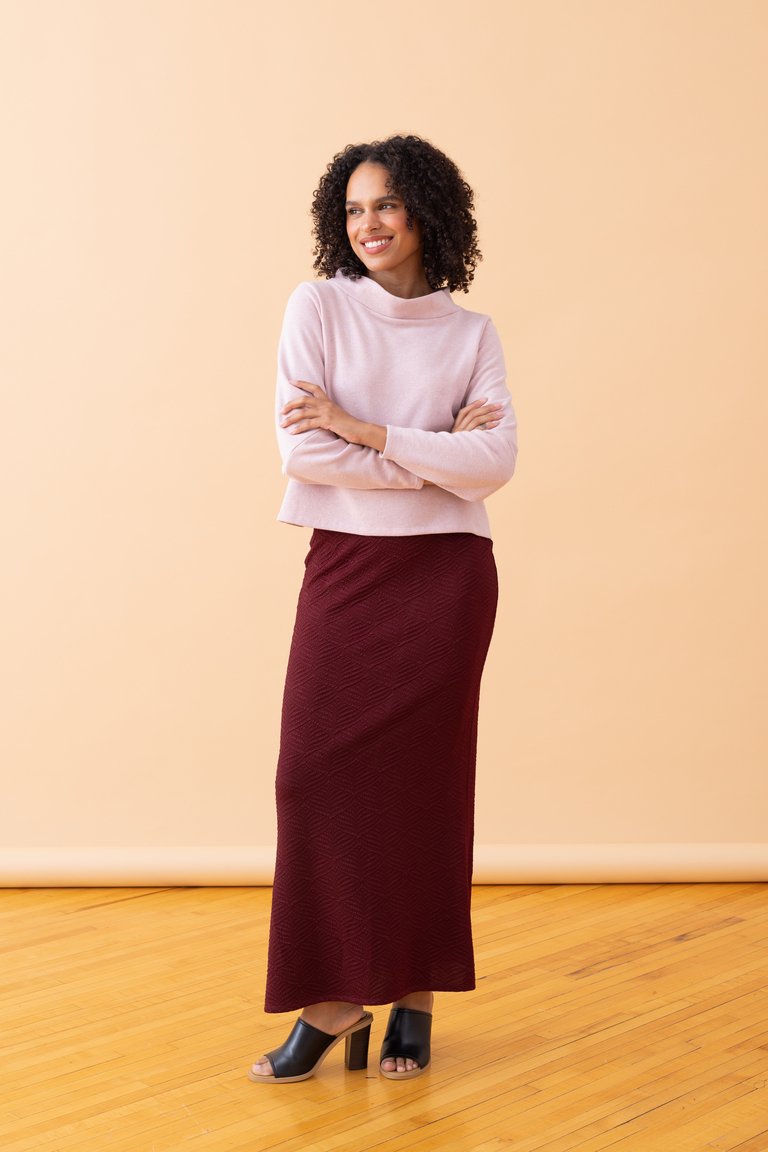 The  sewing pattern, from Seamwork