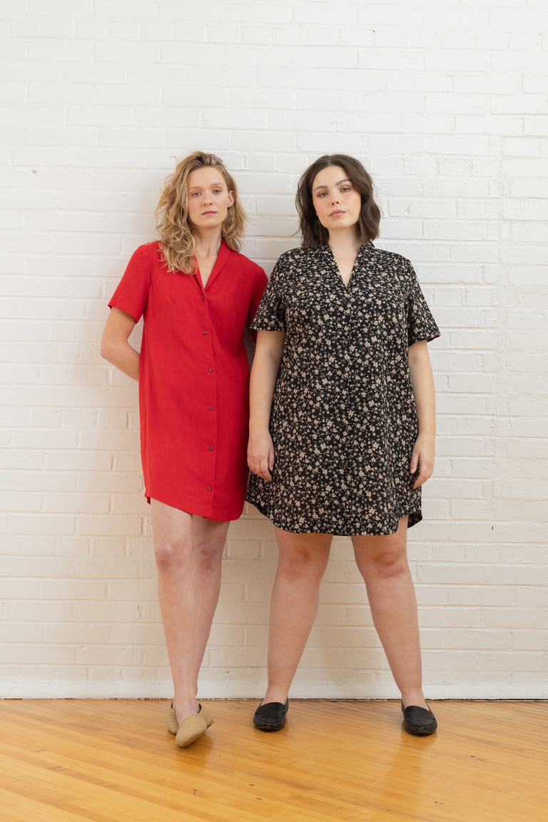 The  sewing pattern, from Seamwork