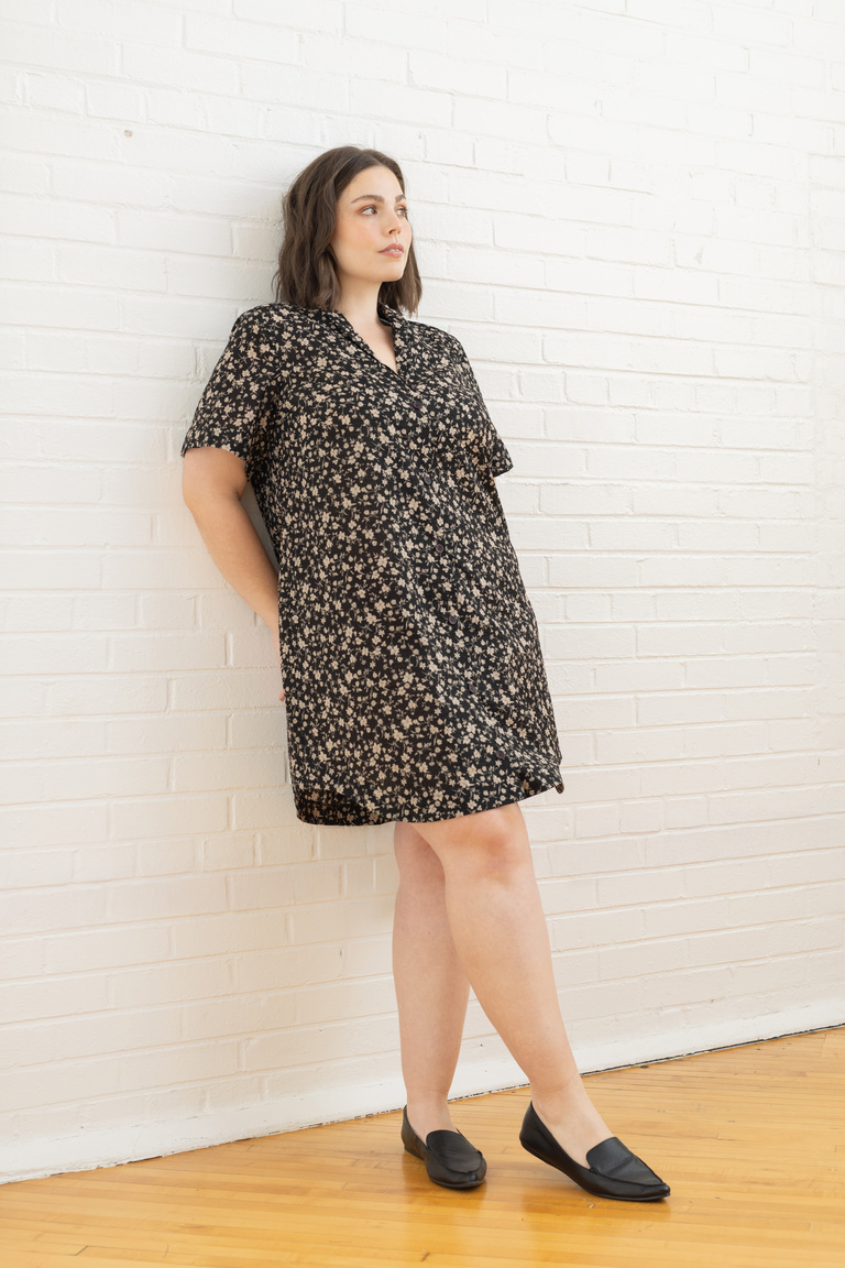 The  sewing pattern, from Seamwork