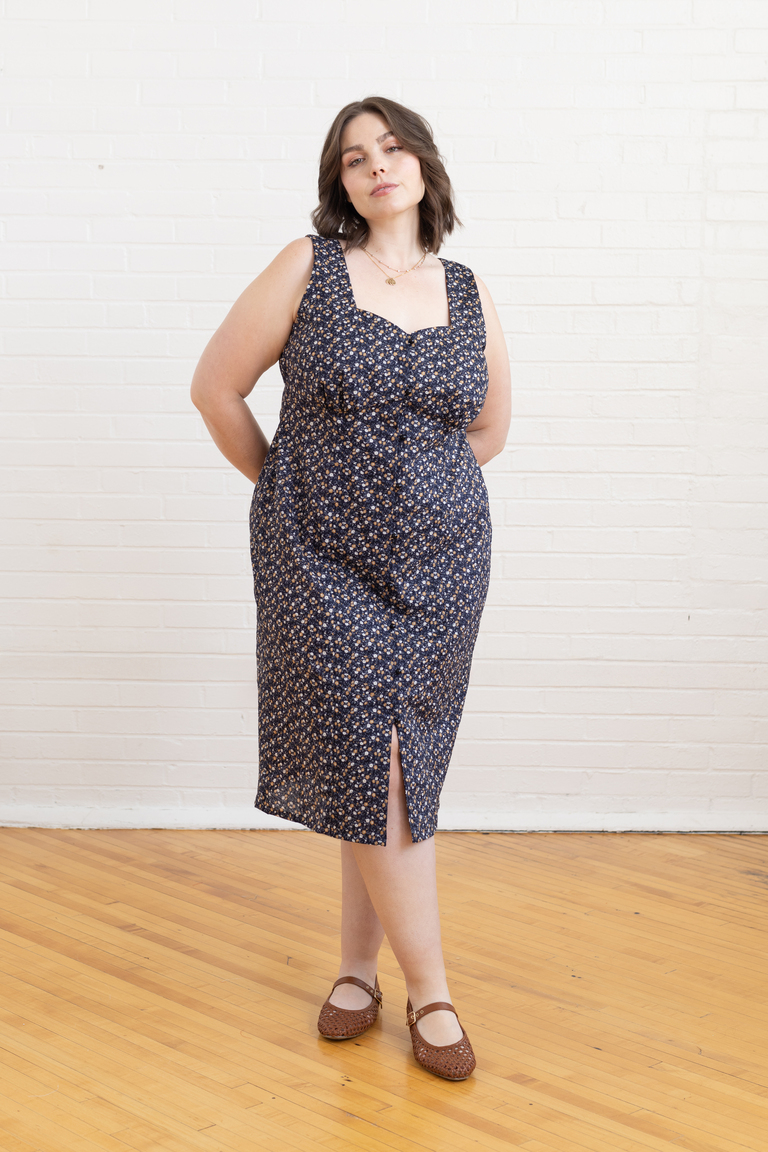 The  sewing pattern, from Seamwork