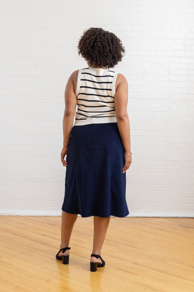 The  sewing pattern, from Seamwork