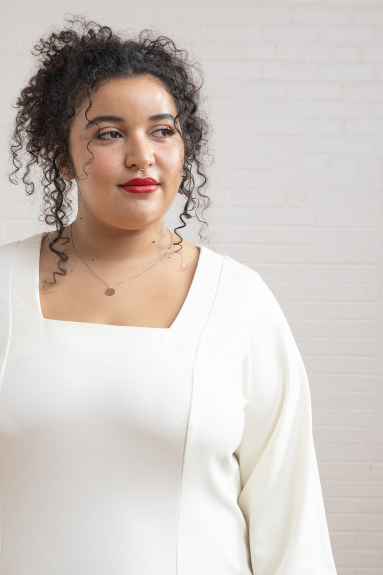 The  sewing pattern, from Seamwork