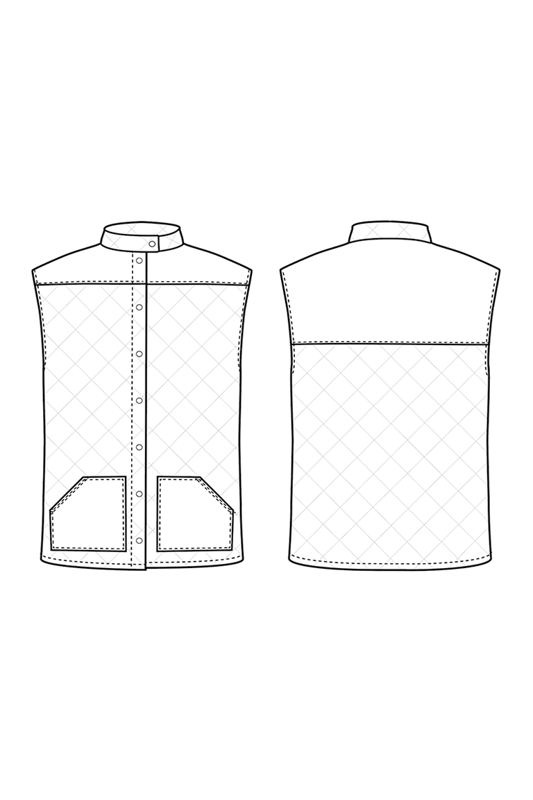 The Jesse sewing pattern, from Seamwork