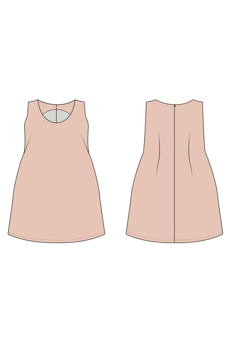 The Bryn sewing pattern, from Seamwork