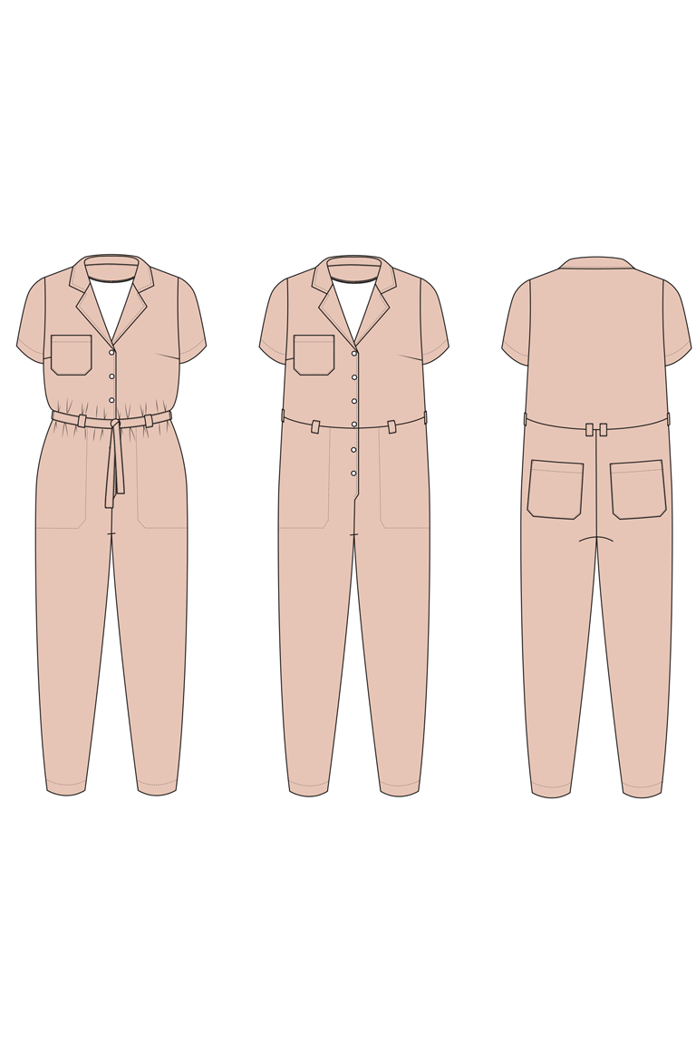 The Campbell sewing pattern, from Seamwork