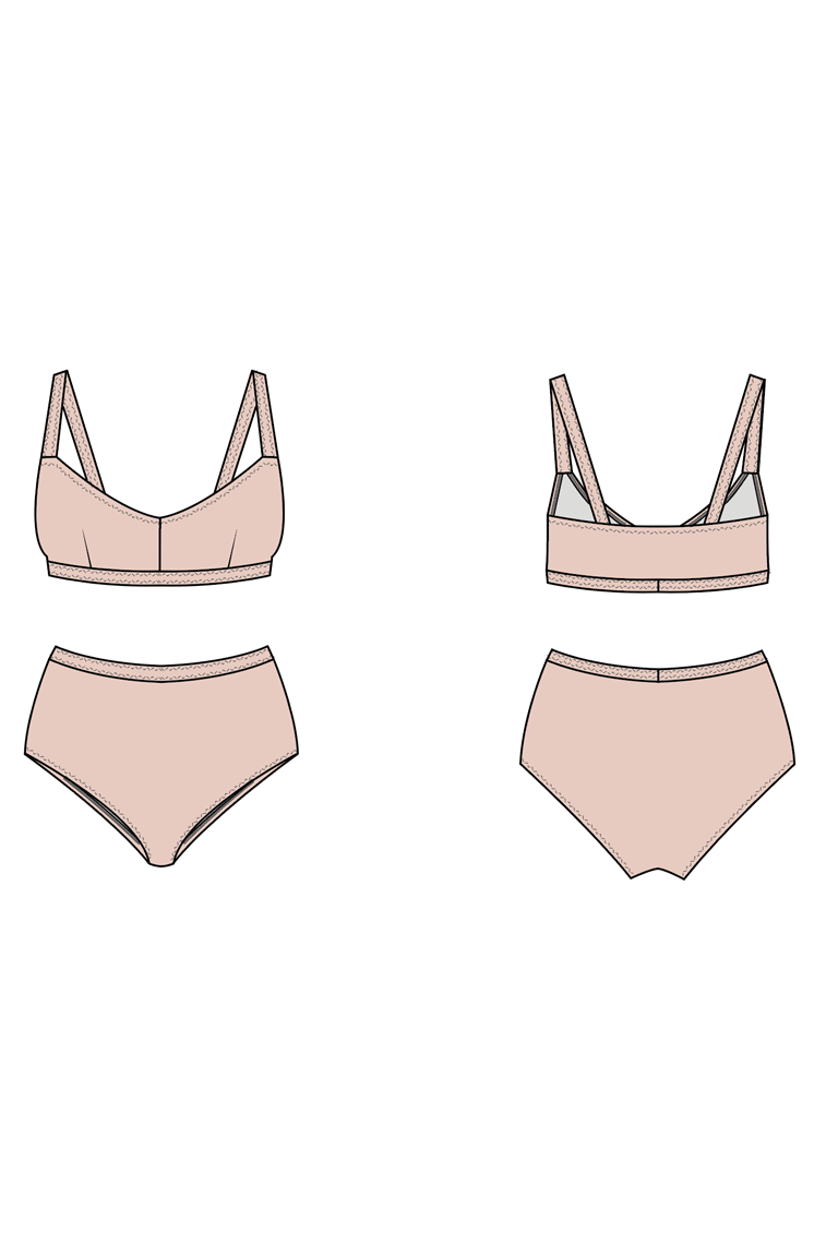 The Maggie sewing pattern, from Seamwork