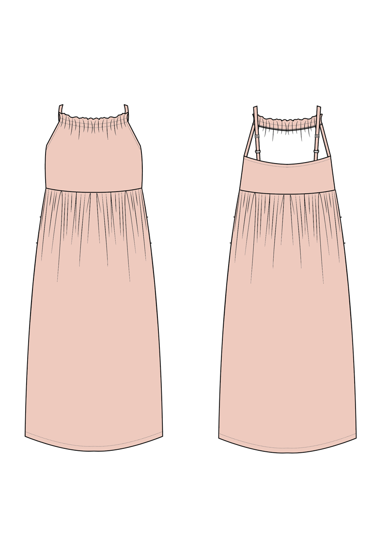 The Siahra sewing pattern, from Seamwork