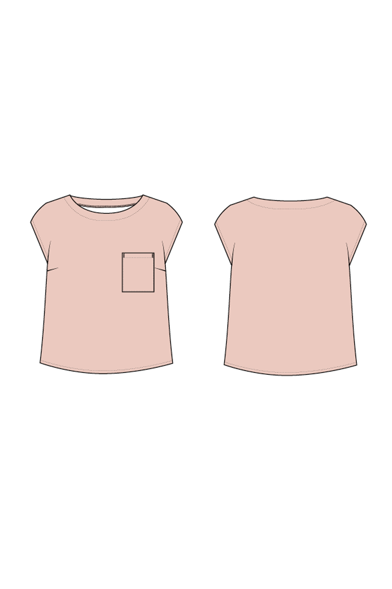 The Hansie sewing pattern, from Seamwork