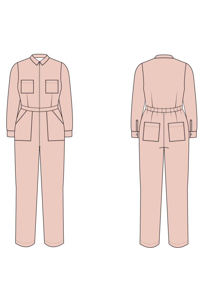 The Mercer sewing pattern, from Seamwork