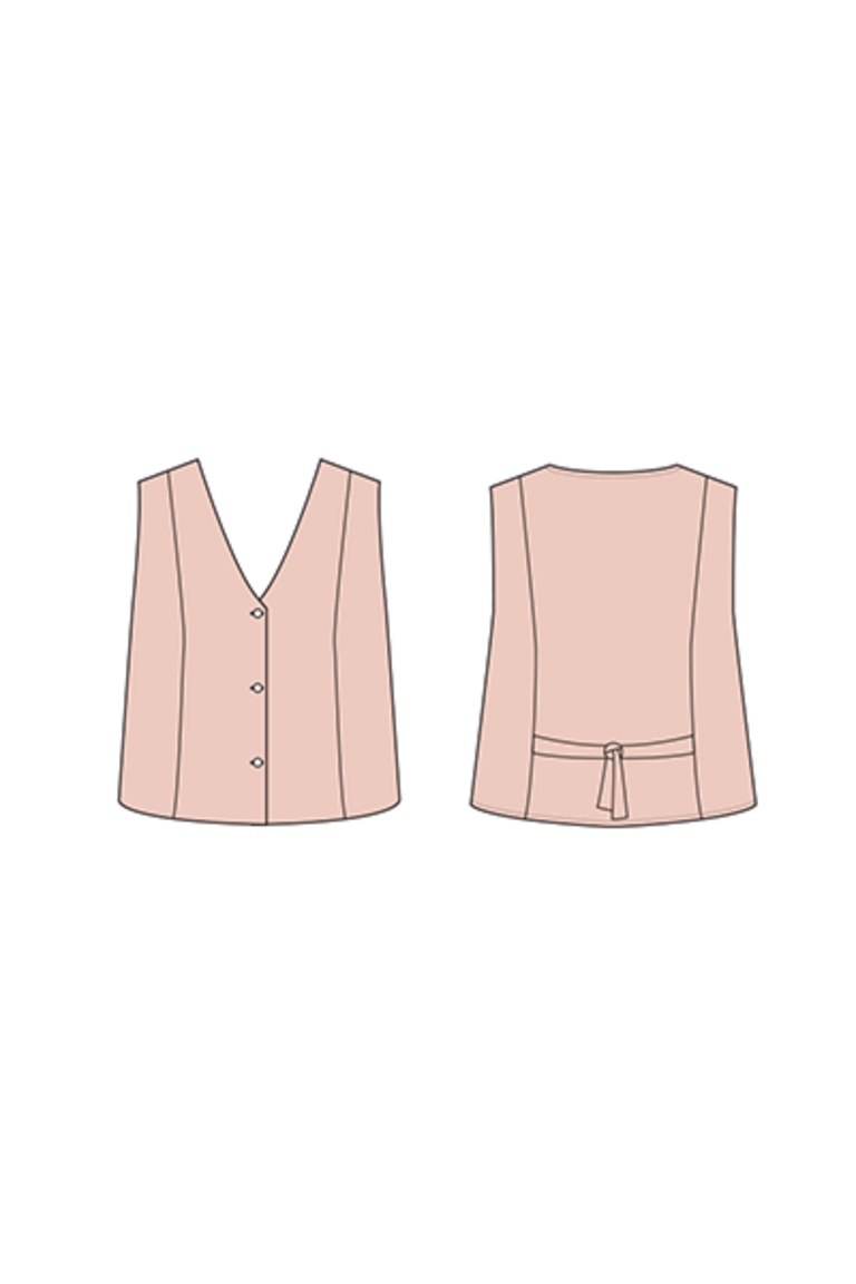 The  sewing pattern, from Seamwork