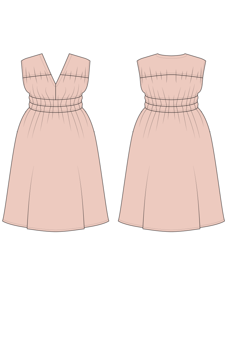 The Rosa sewing pattern, from Seamwork