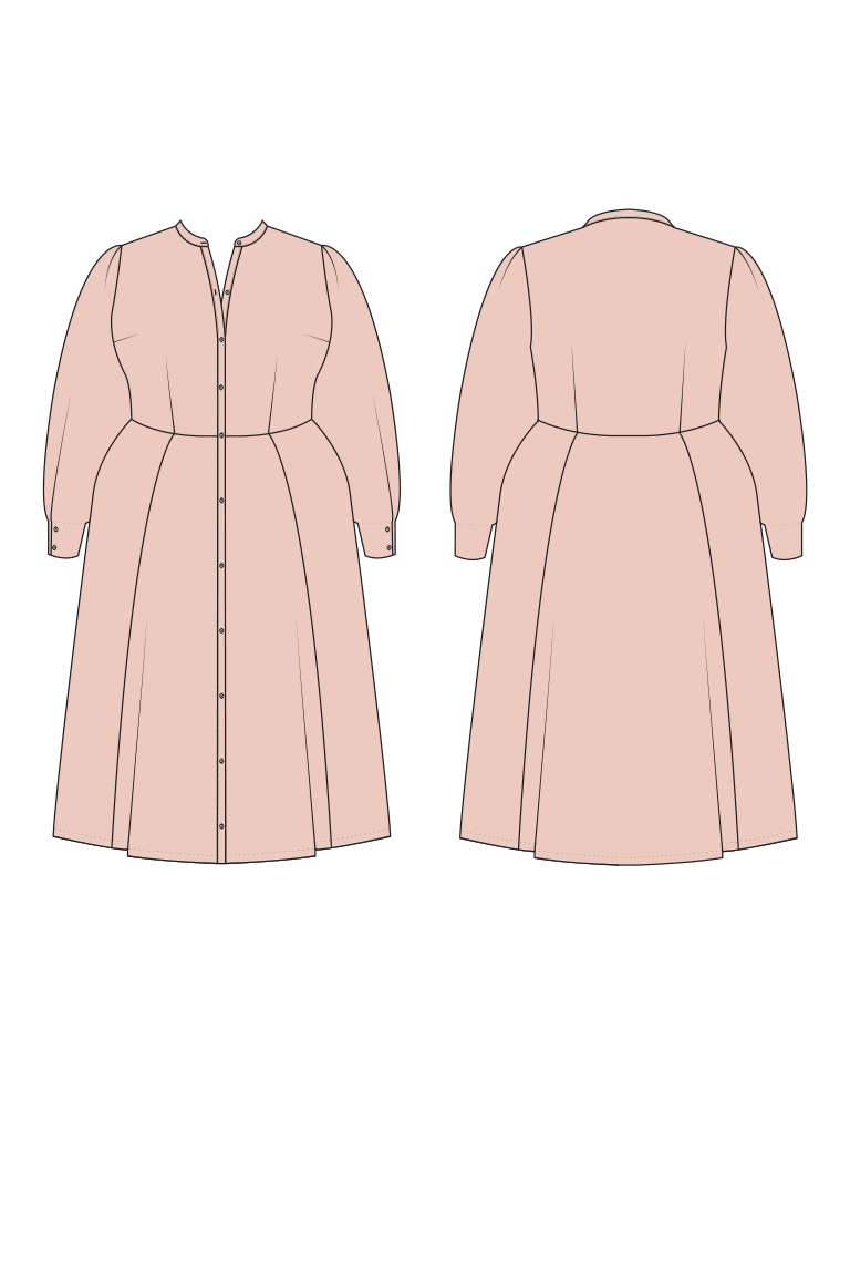 The Brom sewing pattern, from Seamwork