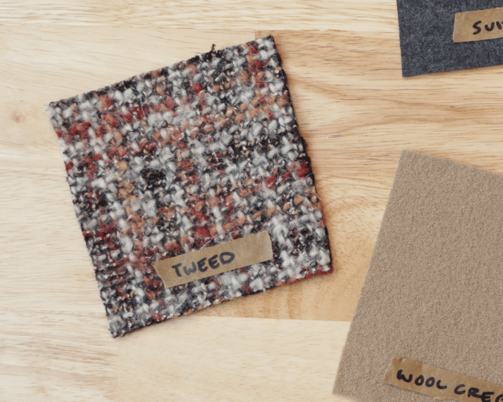 Tweed swatch